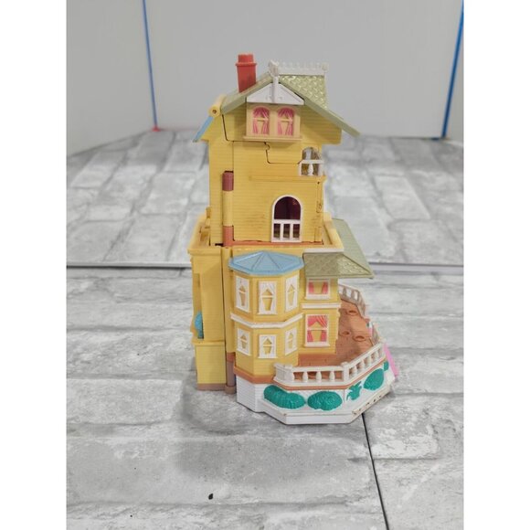Vintage Polly Pocket Pop-Up Clubhouse Mansion Bluebird 1995 House Only‎ VIDEO - Picture 12 of 16
